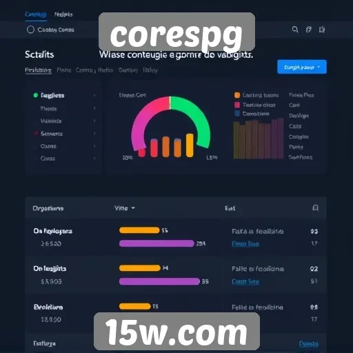 Análise da interface do usuário no site corespg